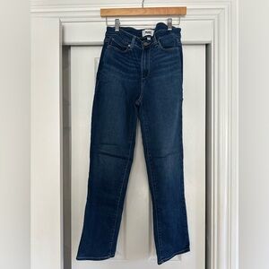 PAIGE Jacqueline Straight Leg Denim Jeans
